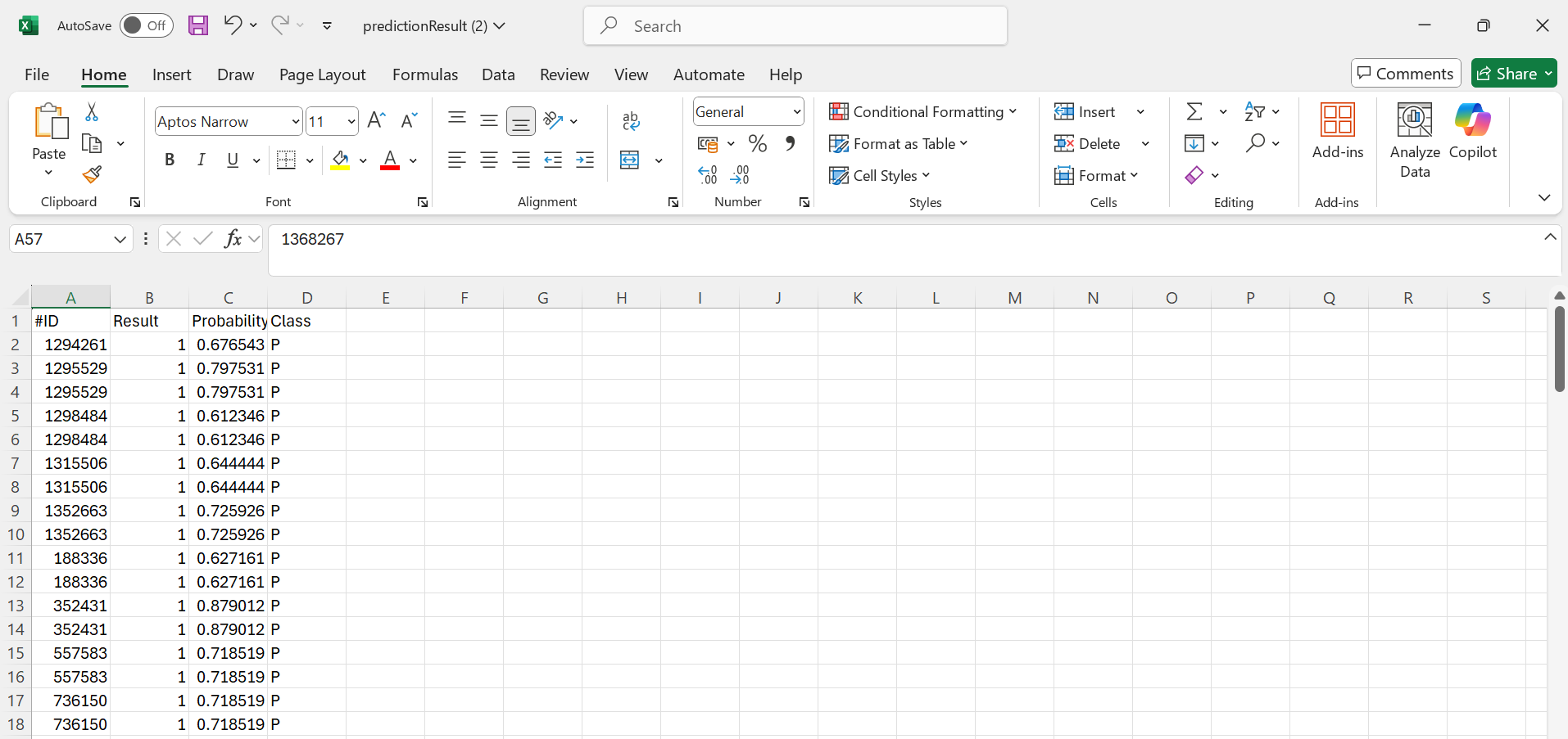 Step 10 - Download Predictions